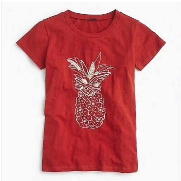 J.Crew Pineapple 🍍 Shirt - Picture 3 of 3